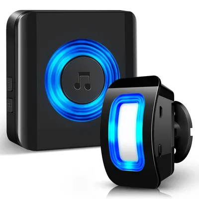 Immagine prodotto di Allarme di apertura integrato nel sistema di citofonia wireless - sensore di movimento esterno con campanello
