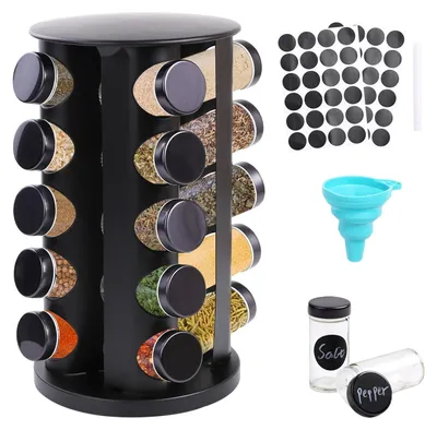 Immagine prodotto di Carussello girevole a 360° con 20 contenitori per spezie
