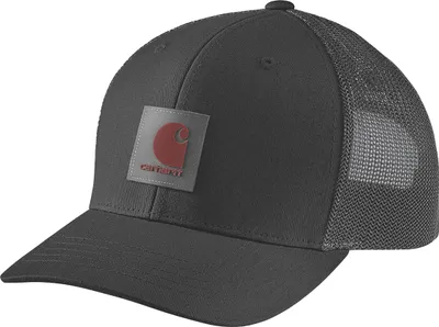 Produktbild von Carhartt Rugged Flex Twill Mesh-back Logo Patch Kappe Schwarz  Schwarz One Size
