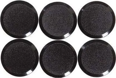 Produktbild von MAUL Magnet MAULpro rund 6 Stück 0,3 kg Kunststoff Ferrit bruchsicher erodiert lackiert Ø 2 x 0.75 cm schwarz