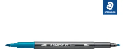 Produktbild von Staedtler Doppelfaserm.wasserverm. opal grün