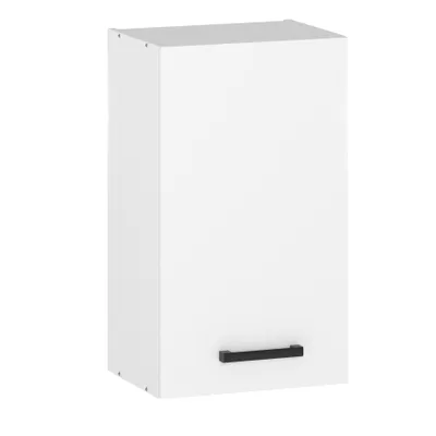 Produktbild von ULWEHOME | Hängeschrank 30 cm Weiß matt, Küchenoberschrank mit 1 Tür, Wandschrank Küche, Küchenschrank wandhängend