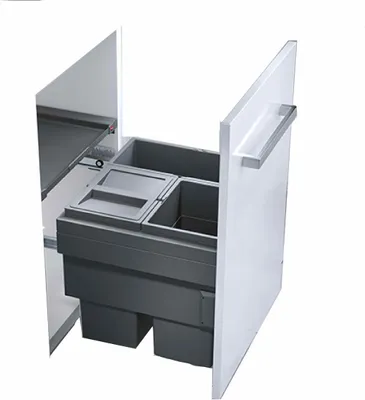 Image de Collecteur de déchets Hailo 3608531 CS Slide Cargo Synchro 44 litres