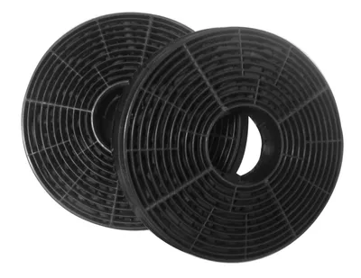 Produktbild von PKM Kohlefilter CF132 - 2 Stück Aktivkohlefilter f. Dunstabzugshaube