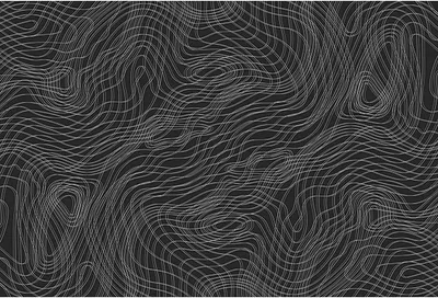 Produktbild von Tadessi Fototapete | Grafik | 4.00 m x 2.70 m | Schwarz | Weiß | Wandbild | Digitaldruck