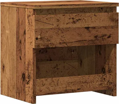 Obrázok produktu pre vidaXL Nočný stolík vzhľad starého dreva 40x30x39 cm materiál na báze dreva