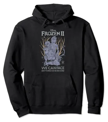 Productafbeelding van Disney Frozen 2, "We kunnen alles aan," groepsfoto, C1 pullover hoodie