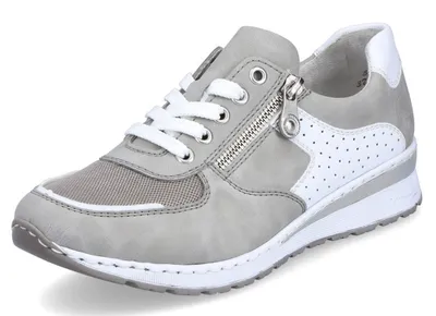 Produktbild von Rieker Damen Sneaker grau kombi, Damen:42 EU