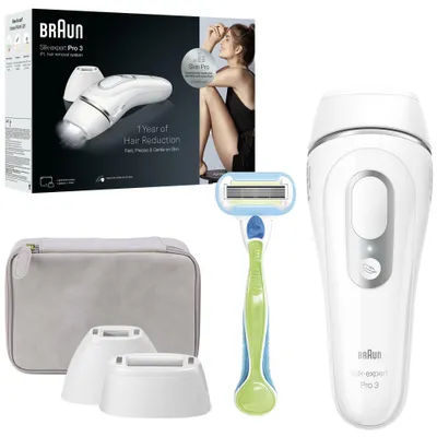 Obrázek produktu pro Braun IPL 3 PL3222P přístroj na odstranění chloupků pomocí světelných impulzů