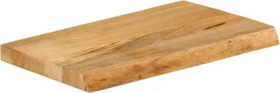 Obrázok produktu pre vidaXL Stolová doska so stromovou hranou 60x20x2,5 cm z masívneho mangového dreva