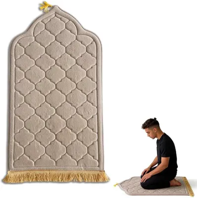 Immagine prodotto di Tappeto - 65 x 110 cm - Beige