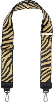 Produktbild von styleBREAKER Breiter Taschen Schulterriemen verstellbar mit Zebra Muster, Wechsel Taschengurt, Handyband, Handykette 02013033
