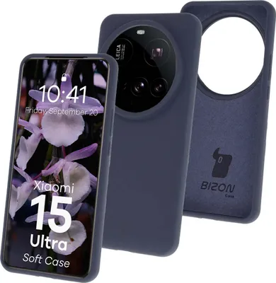 Produktbild von Bizon Soft Case Xiaomi 15 Ultra dunkelblau