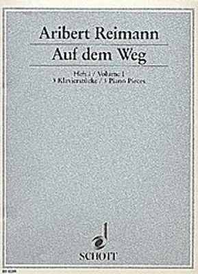 Produktbild von Auf dem Weg Band 1 : 3 Klavierstücke