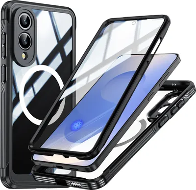 Produktbild von INF Samsung Galaxy S25 Edge Hülle: Robuster, stoßfester Schutz Schwarz