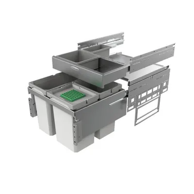 Immagine prodotto di Naber Cox® Base 360 S/500-3 se základovou deskou, sběračem odpadu pro přední výsuvy, svíkem