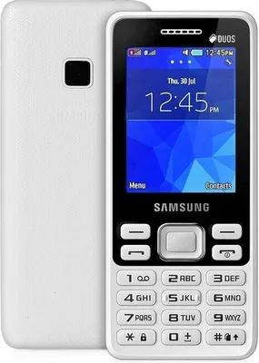 Obrázok produktu pre Samsung Metro SM-B350 biely mobilný telefón MP3 FM rádio fotoaparát Bluetooth microSD tlačidlá