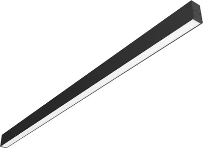 Produktbild von LED line Prime LED Langfeldleuchte Büroleuchte Execuline Schwarz 120cm 30W 3750lm Neutralweiß 4000K 96°