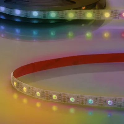 Produktbild von ISOLED LED WS2815 Digital SPI Flexband Streifen, 12V, 8W, IP68, RGB, 62 LED/m