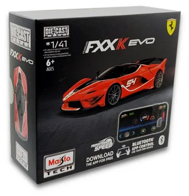 Zdjęcie produktu dla Maisto Tech 82650 - Samochód zdalnie sterowany - Ferrari FXX K EVO (11 cm, skala 1:41)