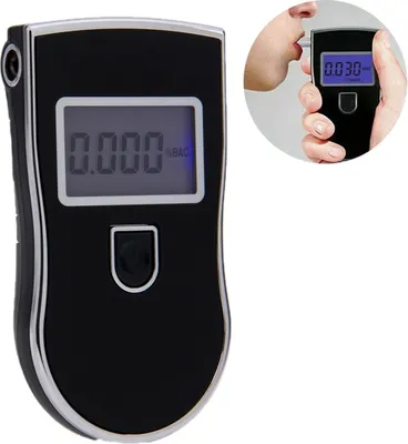 Obrázek produktu pro 3 digitátory LCD displej Dech Alkohol Tester Analyzátor (Black)