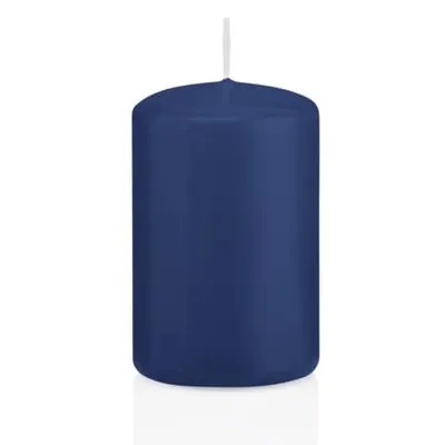 Produktbild von Wiedemann 218108.006 Stumpenkerze - 80 x 50 mm,  dunkelblau