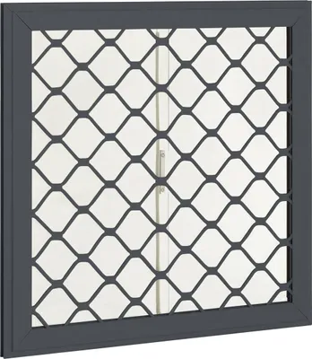 Obrázek produktu pro Globel Industries boční okno "62 x 62" pro přístřešky Globel Industries "Skillion" "Dream" a "Lean-To" antracit 62 x 62 cm