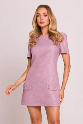 Zdjęcie produktu dla Made of Emotion Sukienka damska mini Aunese M855 marsala XXL