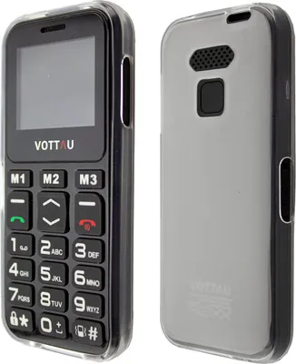 Immagine prodotto di caseroxx cover protettiva in TPU compatibile con Vottau E09, custodia per cellulare in gomma trasparente