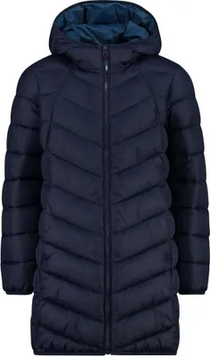 Produktbild von Cmp Kid G Coat Fix Hood Black Blue Black Blue 140