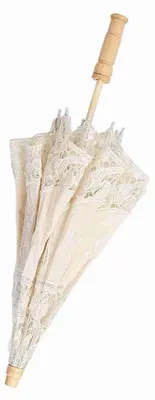 Image de Solidchoice - Parasol en dentelle fait main, idéal pour les mariages et les séances photo