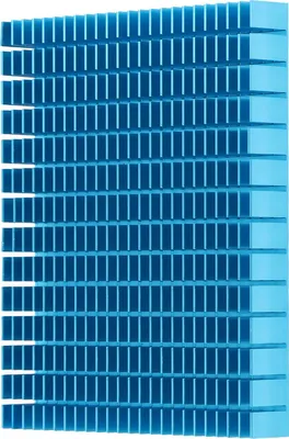Produktbild von Kühlkörper Aluminiumkühler Kühlkörper Radiator 150 x 120 x 20 mm für CPU-Verstärker-Leiterplatte Schwarz