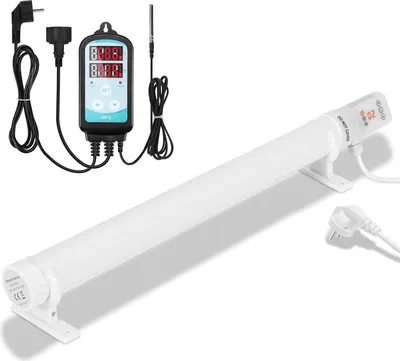 Zdjęcie produktu dla Ogrzewacz roślin Vigevee, 120W, z funkcją timera, grzejnik do szklarni, 220–240V