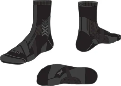Produktbild von X-socks Hike Expert Silver Crew-socken Schwarz EU 39-41 Schwarz EU 39-41