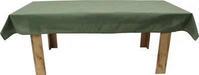 Obrázek produktu pro Ubrus lesní zelená polyester/bavlna zelený 135 x 240 cm