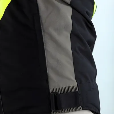 Image de Veste textile RST Sabre Airbag - Noir/Gris/Jaune Fluo Taille M
