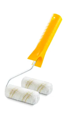 Productafbeelding van Hardex verfroller Mini Maxprofi, diameter 20 mm, breedte 10 cm, diameter as 15 mm, handvat 6 mm, 2 stuks