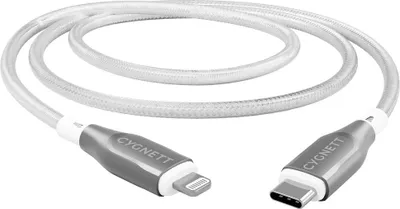 Image de Cygnett CY4670PCCCL câble Lightning 2 m Gris, Blanc