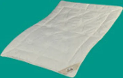 Produktbild von Bio Bettdecke Kinder 135x100 Sommerbett Bio Baumwolle Naturbett waschbar 60°C