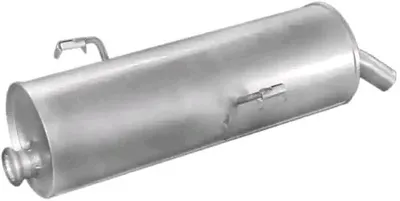 Produktbild von POLMO 19.191 Endschalldämpfer passend für PEUGEOT 206 Schrägheck (2A/C) Auspuff