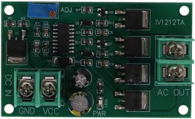 Immagine prodotto di Convertitore da 12V DC a 220V AC con generatore di segnale a onda sinusoidale a 50Hz