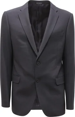 Produktbild von 9204Au Abito Uomo Emporio Armani M Line Man Wool Suit Blue