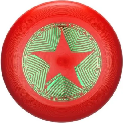 Produktbild von Frisbee Wurfscheibe Eurodisc Ultimate Star 175 gr Red ED0175RDST Rot 27,5 cm