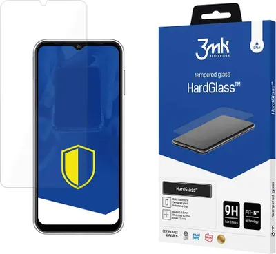 Produktbild von 3mk Display Gehärtetes Glas HardGlass für Samsung Galaxy A14 4G/5G 0,3mm 9H