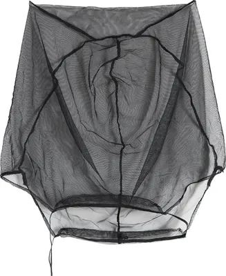 Produktbild von Mesh-Hut, verschleißfest, Anti-Mücken-Mesh-Gewebe, sichtbarer Kopfschutz für Camping, Schwarz