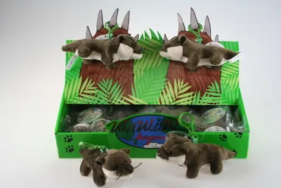 Image de Porte-clés en peluche en forme de loutre