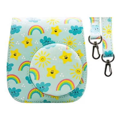 Obrázek produktu pro Pouzdro pro Instax Mini 12 Pouzdro s popruhem přes rameno - různé vzory (Děti 3)