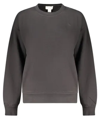 Produktbild von Damen Sweatshirt Schwarz Langarm Rundhals - Elegantes Design