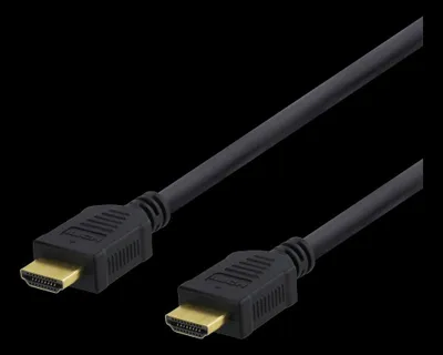 Immagine prodotto di Cavo HDMI ad alta velocità DELTACO, 7 m, Ethernet, 4K UHD, nero