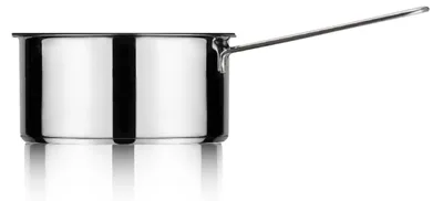 Koch- und Bratpfanne 12 cm, Edelstahl 18/10, 0,5 l, Dreifachboden